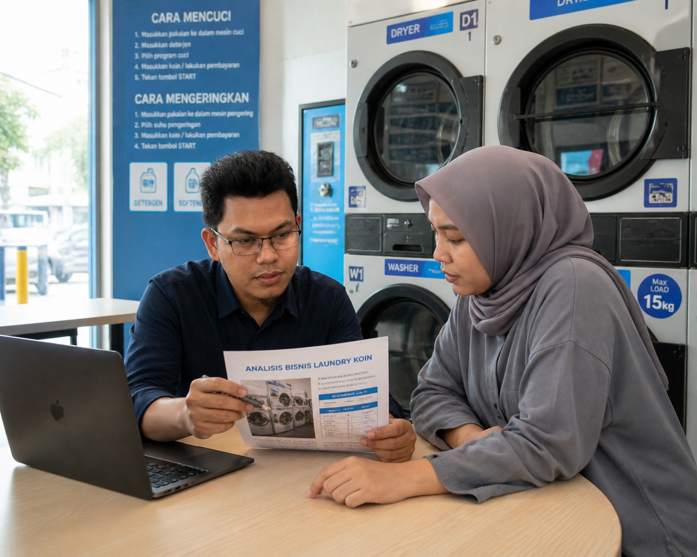 mesin laundry koin surabaya termurah
